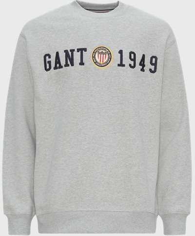 Gant Sweatshirts CREST C-NECK 2006068 Grå
